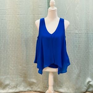 By&By blue sleeveless blouse. Medium